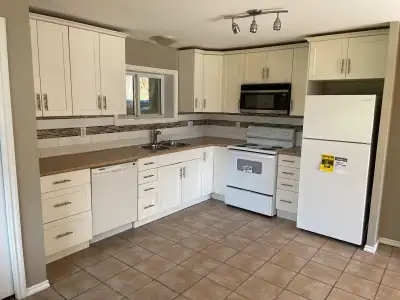 2 bedroom suite for rent with laundry and off street parking. No pets. References required.