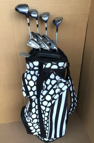 Full set of Ladies golf clubs & Ladies golf bag in excellent con, View more