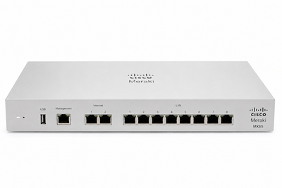 Used Cisco Meraki MX65 Cloud-Managed Security Appliance, View more