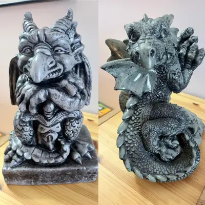 Gothic Gargoyle and Dragon Indoor/Outdoor Garden Statues  NEW , View more
