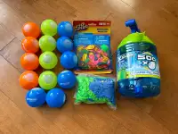 *NEW* UNUSED UNOPENED WATER BALLOONS WITH RAPID FILL PUMPER BALL