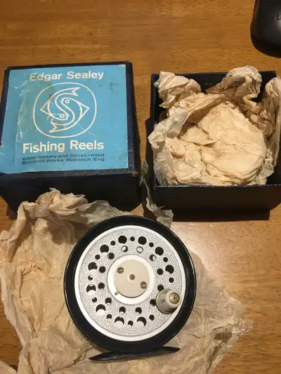 Edgar Sealey Fly fishing reel, View more