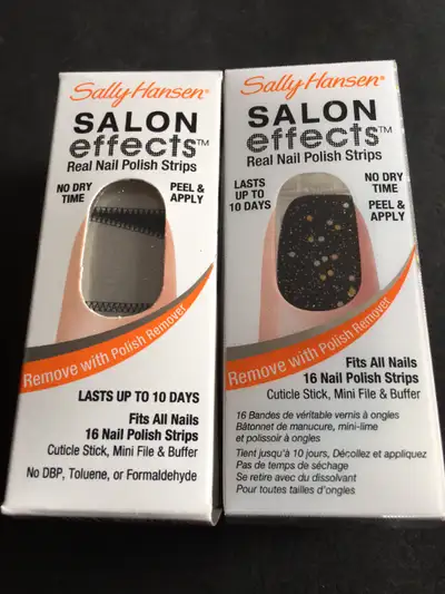 2 - NEW BOXES of REAL NAIL STRIPS / WRAPS, View more