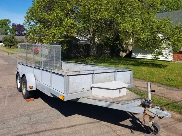 2007 galvanized trailer 7x14 in Other in Truro - Image 6