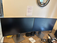 Selling two Dell monitors