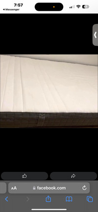 Double aize mattress