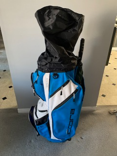 Cobra golf bag ultralight 12 pockets insulated cooler pocket zippers all work great.Cover for gulf c...