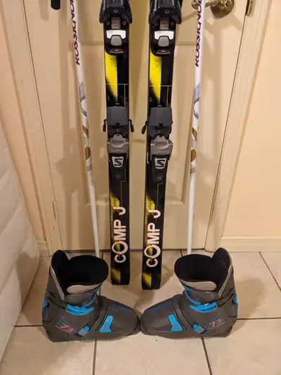 173 cm Rossignol Downhill Ski w/ Salomon Bindings and Boots, View more