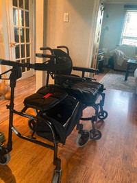Wheelchair and walker great condition