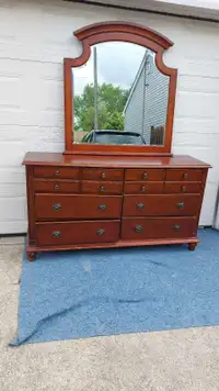 Dresser and Mirror (free delivery)