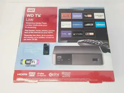 Western Digital WD TV Live Streaming Media Player, View more