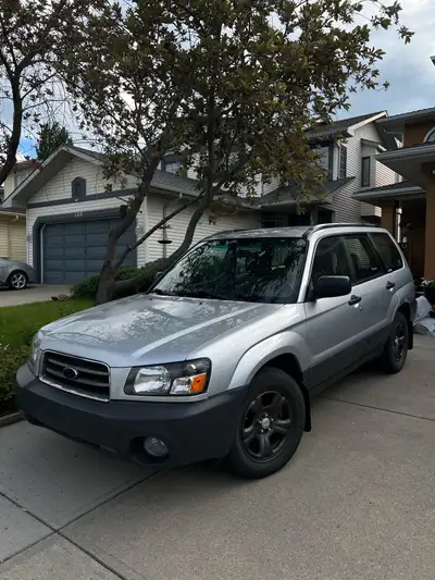 For sale is our Subaru Forester AWD! Perfect summer car or daily driver. Comes with two sets of whee...