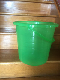 Green Big Size Quality Bucket for washroom/Kitchen New -$3