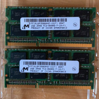 Mémoire PC3-8500S 4Gb (2x2Gb)