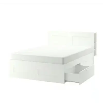 Full size bed frame +mattress, View more