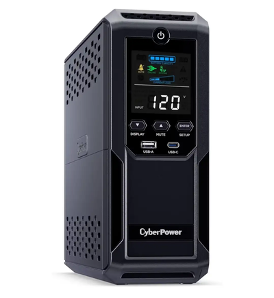 CyberPower CP1500AVRLCD3 Intelligent LCD UPS, View more
