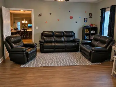 Everything Leather Recliner Sofa Se, View more