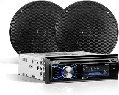 BOSS Audio Systems Car Stereo 656BCK (Single Din, Bluetooth, CD), View more