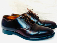 BROOKS BROTHERS 10D CAP TOE SHOES Genuine SHELL CORDOVAN 06608