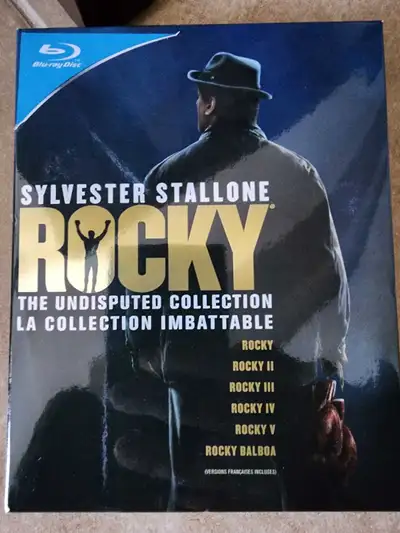 Rocky The Undisputed Collection blu-ray collection , View more
