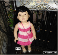 #1 Hand Knit 18" Doll Clothes