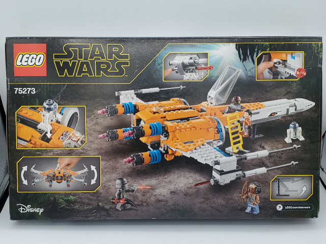 Star Wars Lego Poe Dameron's X-Wing Fighter 761pcs #75273 new dans Jouets et jeux  à Ouest de l’Île - Image 2