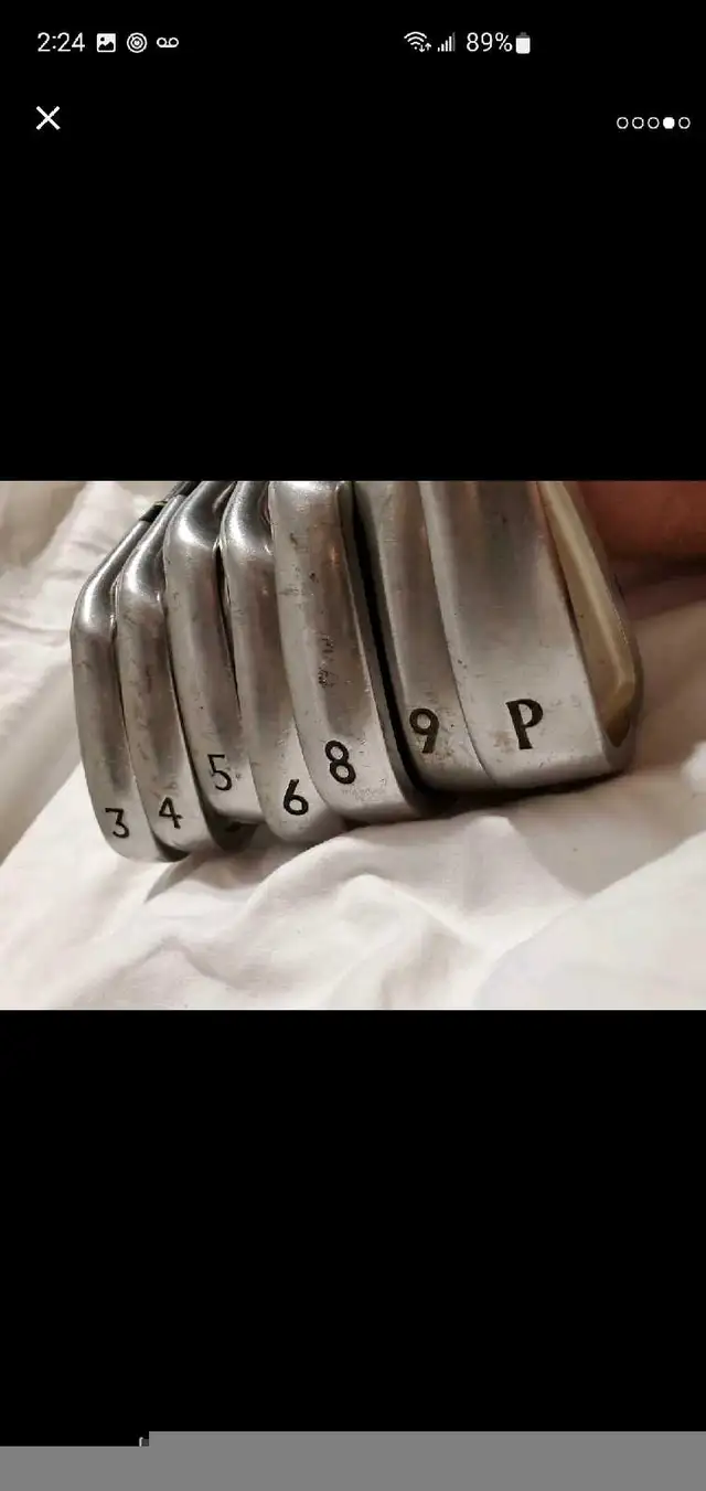 WOMENS RIGHT HANDED TOP FLITE MAGNA OVERSIZED GOLF IRONS 3,4 in Golf in Barrie - Image 4