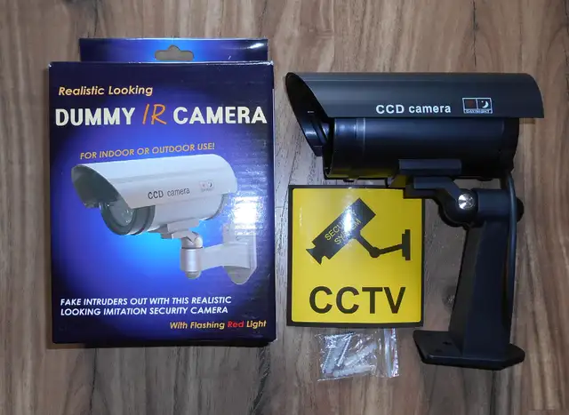 Realistic Imitation Bullet or Dome Camera – Deter Criminals63838169997571120