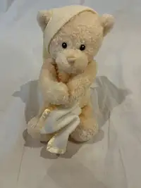 Baby Gund Yellow Teddy Bear Nighty Night Musical Plush 11" Lovey
