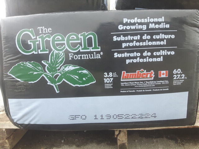 Terreau Green formula 107L - Vendu à l’unité ou à la palette. dans Plantes, engrais et terreaux  à Trois-Rivières