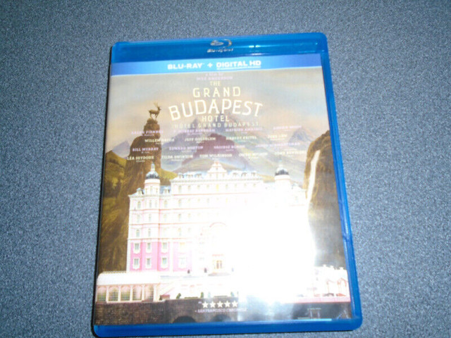 Film blu-Ray L'Hôtel Grand Budapest dans CD, DVD et Blu-ray  à Lévis