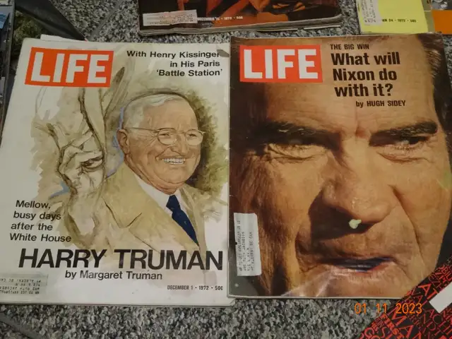 LIFE magazines,  groups  of dates, back to 50s, Nixon,t .t.baby in Magazines in Kelowna - Image 2