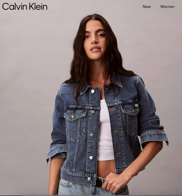 Calvin Klein Trucker Denim Jacket Size Small New Never Worn in Women's - Tops & Outerwear in City of Toronto - Image 7