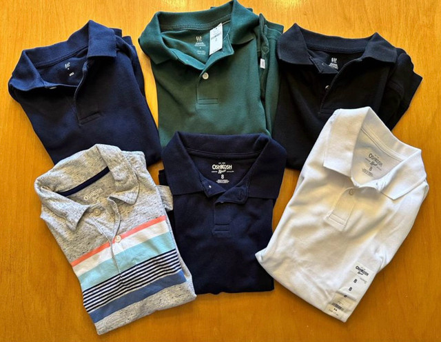 Boys Size 8 Golf Shirt Lot in Kids & Youth in Thunder Bay