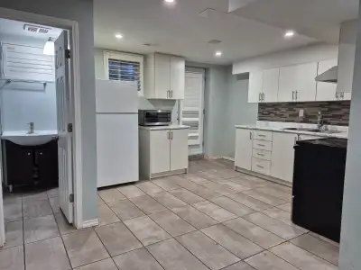 Beautifully finished 3-bedroom basement is Available for a small family or working professionals. *...