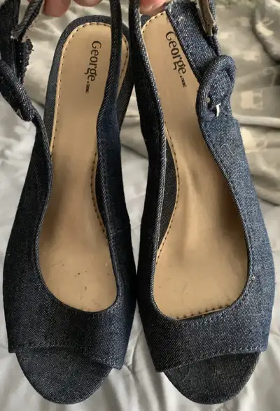 Jean Wedge Shoes, View more