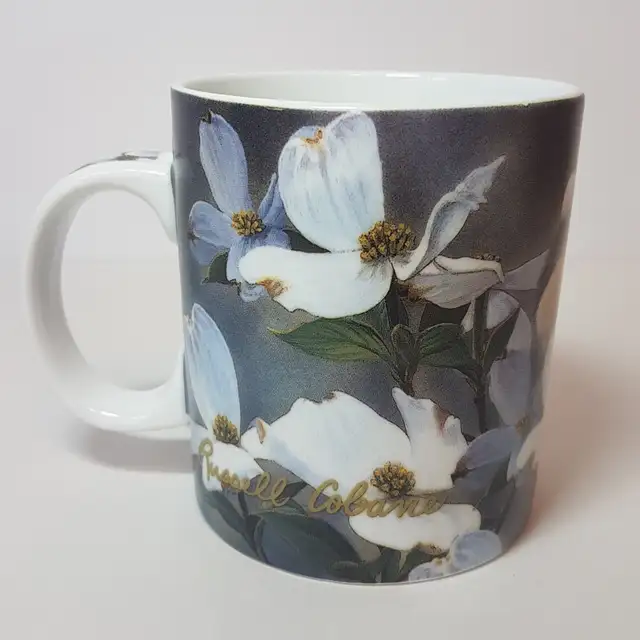 "Springtime Chickadees" by Russell Cobane Reflective Art Mug in Kitchen & Dining Wares in St. Albert - Image 7