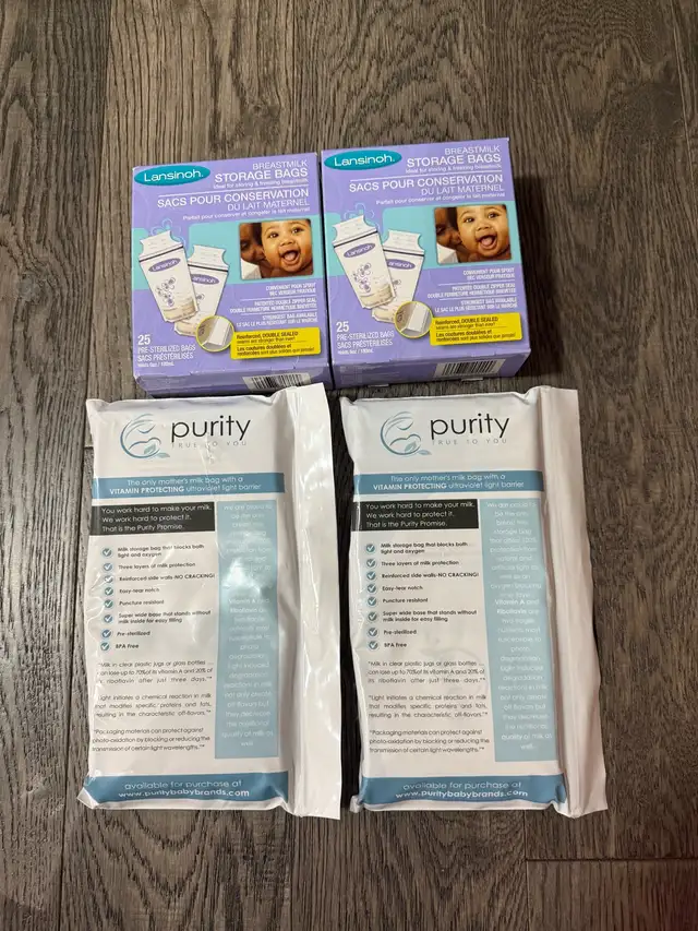 breast milk storage bags 