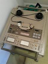 Tascam ATR-60 reel to reel tape recorders