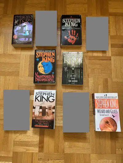Stephen King Books (Small Softcover), View more