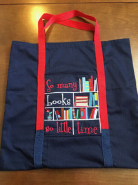 For The Reader's Books. Tote Bag.  Custom-made.