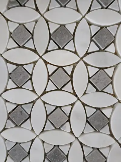 Marble mosaic tiles 15.5 sq.ft, View more