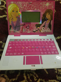 Barbie  Toy girls laptop