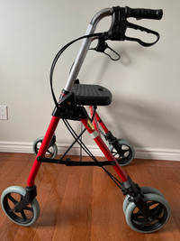 Bariatric Wide and Tall Walker Rollator Heavy Duty  