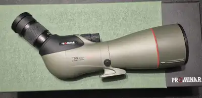 For sale a lightly used Kowa TSN-88A Prominar Kit Includes TE-11WZ II 25-60x wide zoom eyepeice Exce...