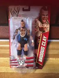 TOY WRESTLING WWE-BRODUS CLAY-ACTION FIGURE #23