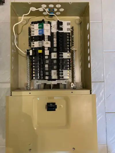 Electrical breakers / panel, View more