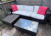 5 Piece Patio Sectional 