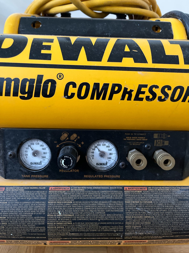 Dewalt Emglo Compressor in Power Tools in City of Toronto - Image 3