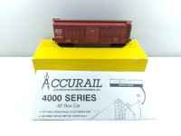 HO Train Accurail CNR 40' Box Car Steel Ends #463075